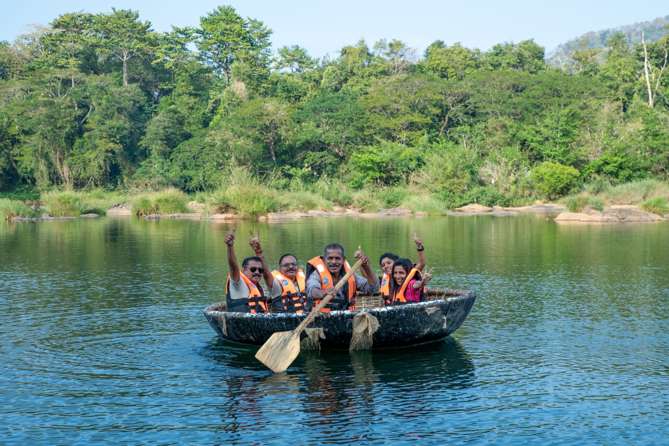 Panamkuzhi Coracle Ride on the Periyar River